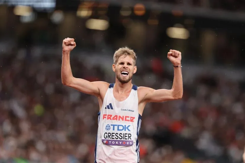 Jimmy Gressier lors des derniers Championnats du monde. (S. Boué/L'Équipe)