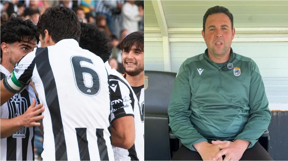 Los jugadores y el técnico Miguel Ángel Ávila, sin ascenso directo