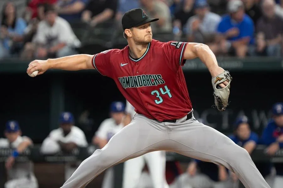 MLB: Arizona Diamondbacks at Texas Rangers